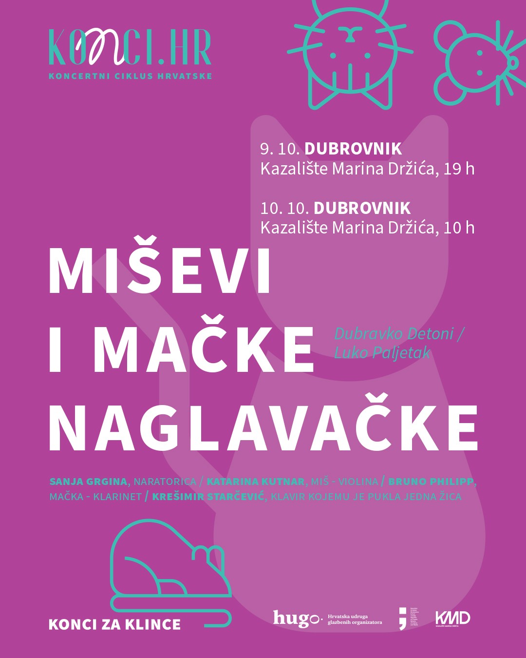 Čarobni svijet Luka Paljetka oživljava na sceni – „Miševi i mačke naglavačke“ u Dubrovniku
